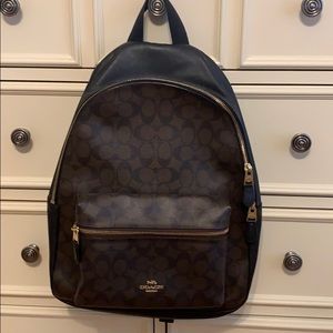 COPY - COACH women’s brown backpack